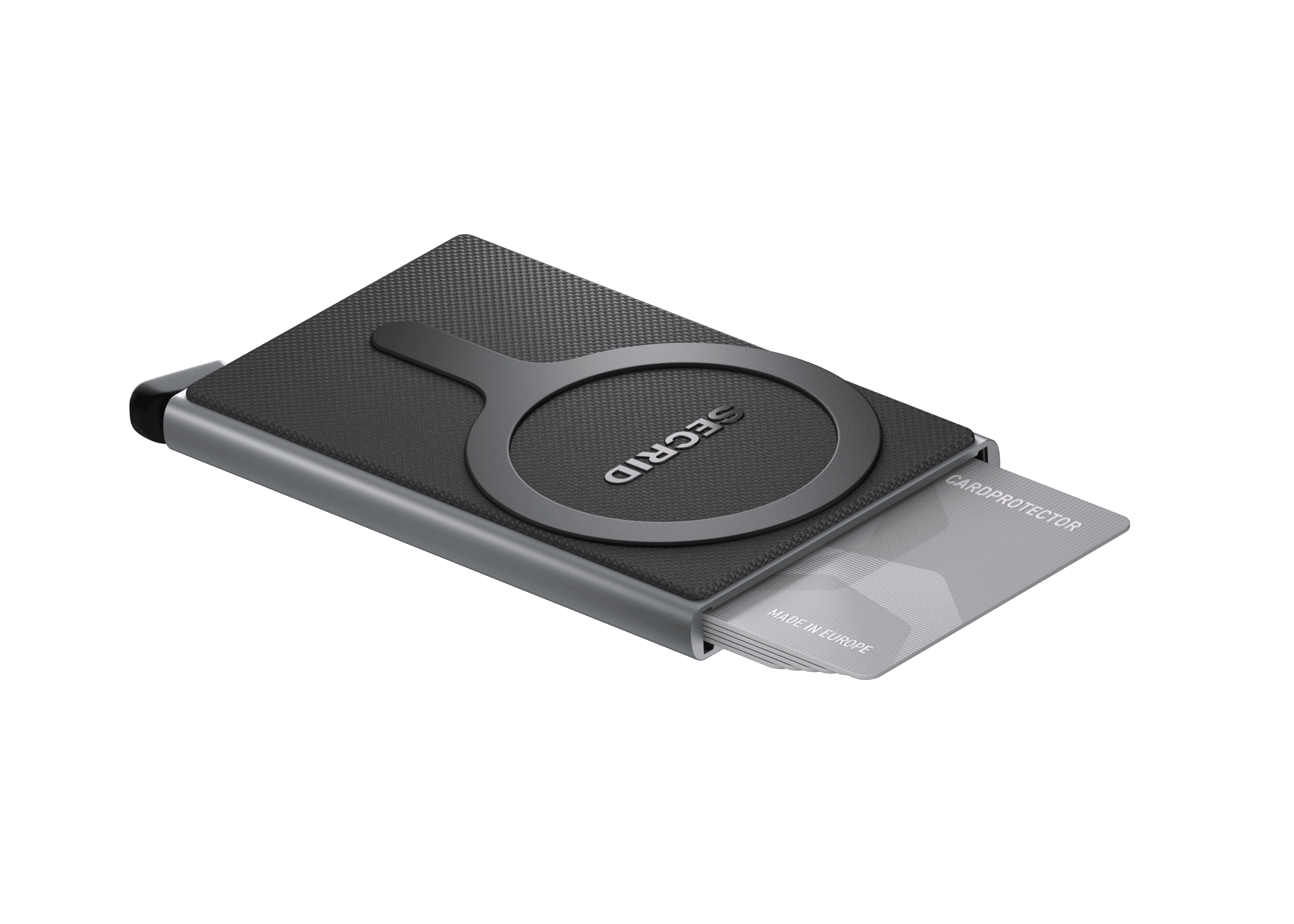 Cardprotector for MagSafe – Titanium - Secrid - Vu de face sur fond blanc