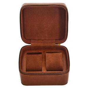 Boîte pour deux montres – La Chaise Longue - Vue de face sur fond blanc