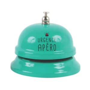 Sonnette – Urgence Apéro – La Chaise Longue - Vue de face sur fond blanc