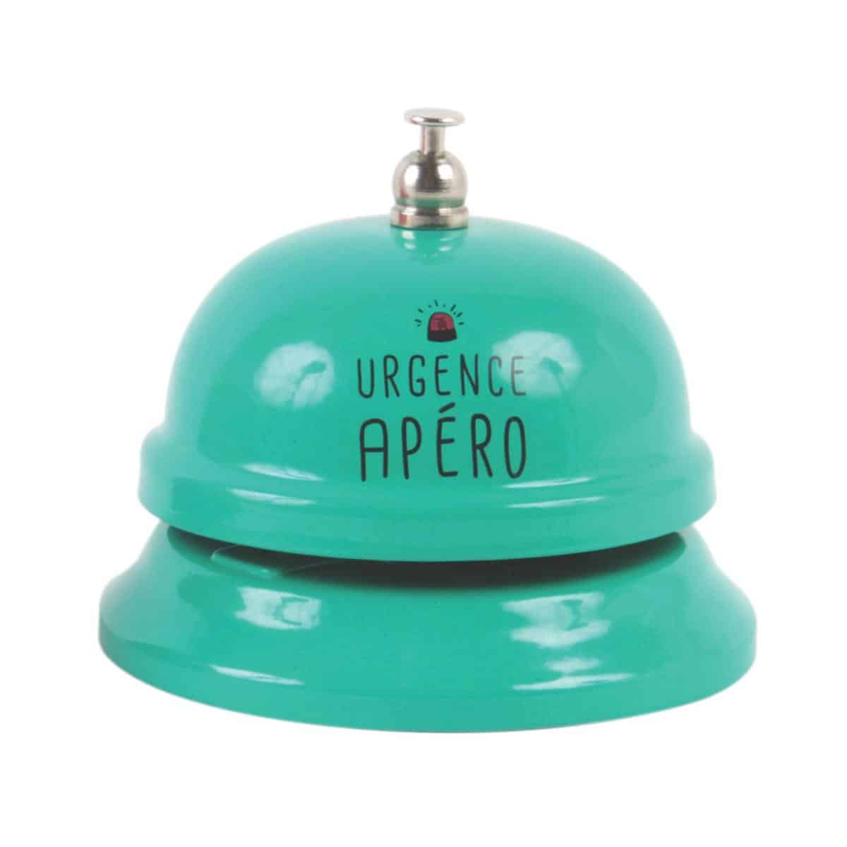 Sonnette – Urgence Apéro – La Chaise Longue - Vue de face sur fond blanc