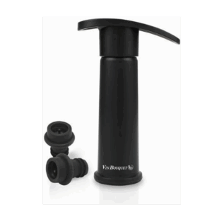 Pompe à vide manuelle – Vin Bouquet - Vue de face sur fond blanc