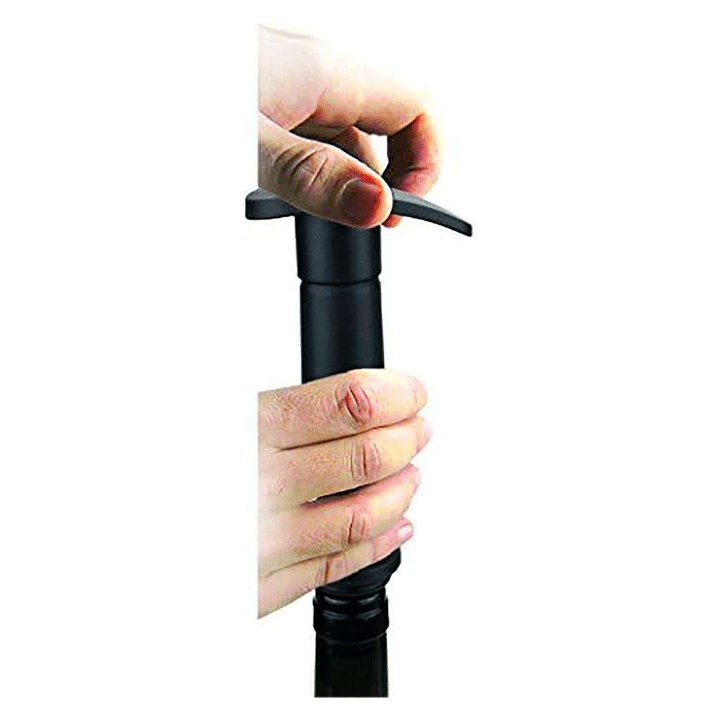 Pompe à vide manuelle – Vin Bouquet - Vue de face sur fond blanc